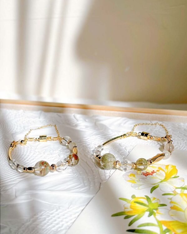 迷雾森林｜Misty Forest - 全珠款｜Beaded Bracelet - Image 3