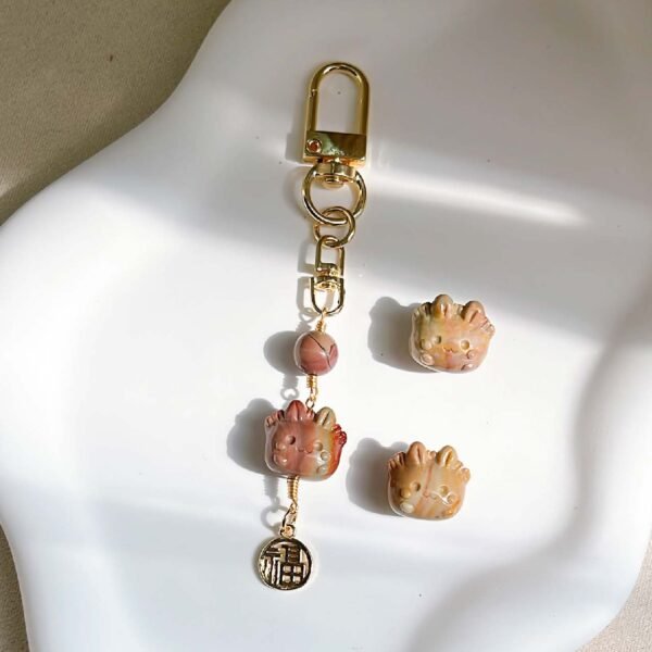 福饺子挂件｜Dumpling Keychain
