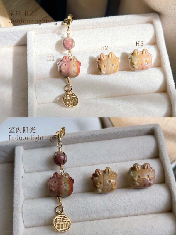 福饺子挂件｜Dumpling Keychain - Image 4